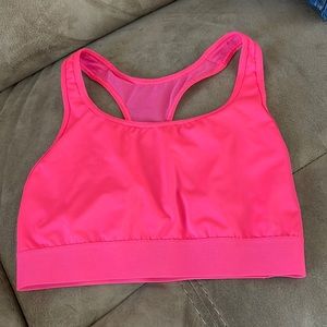 Victoria’s Secret Sport Bra BARBIECORE Hot Pink Small